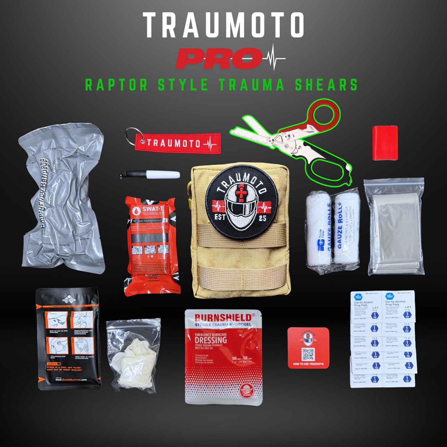Traumoto PRO Trauma Kit