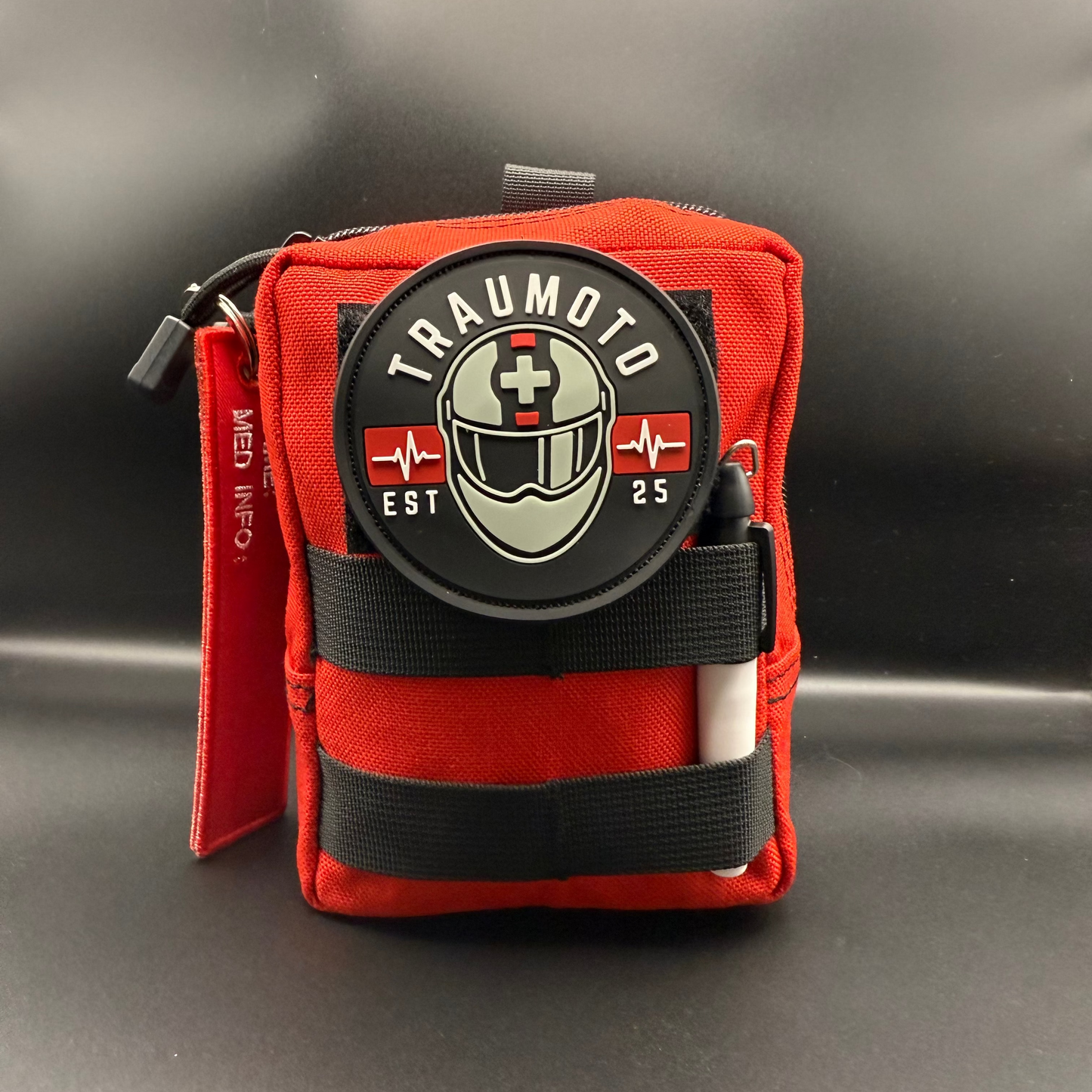 Glow-In-The-Dark Traumoto Logo Patch 3"