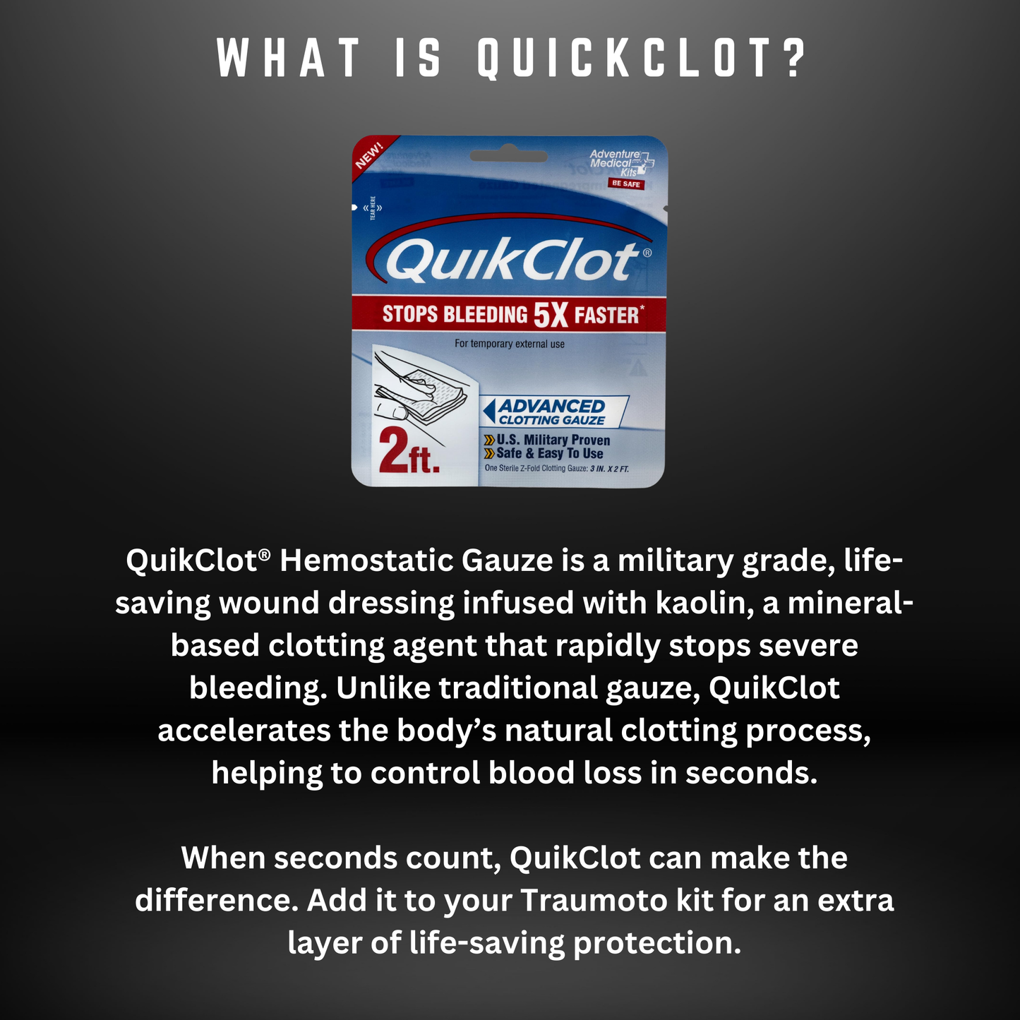 Traumoto PRO 2.0 Trauma Kit