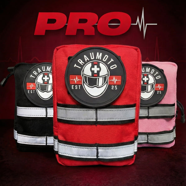 Traumoto PRO motorcycle trauma kit