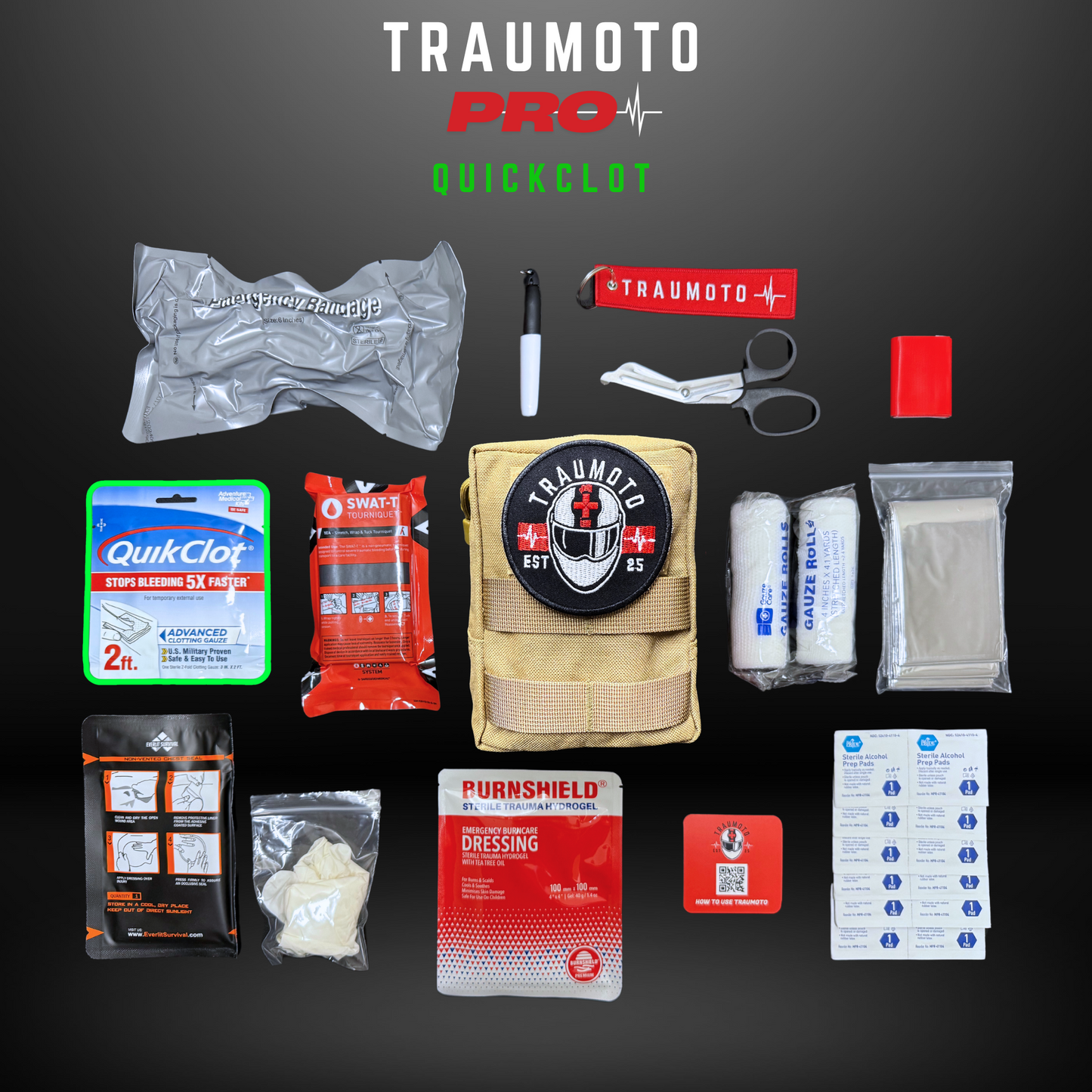 Traumoto PRO Trauma Kit