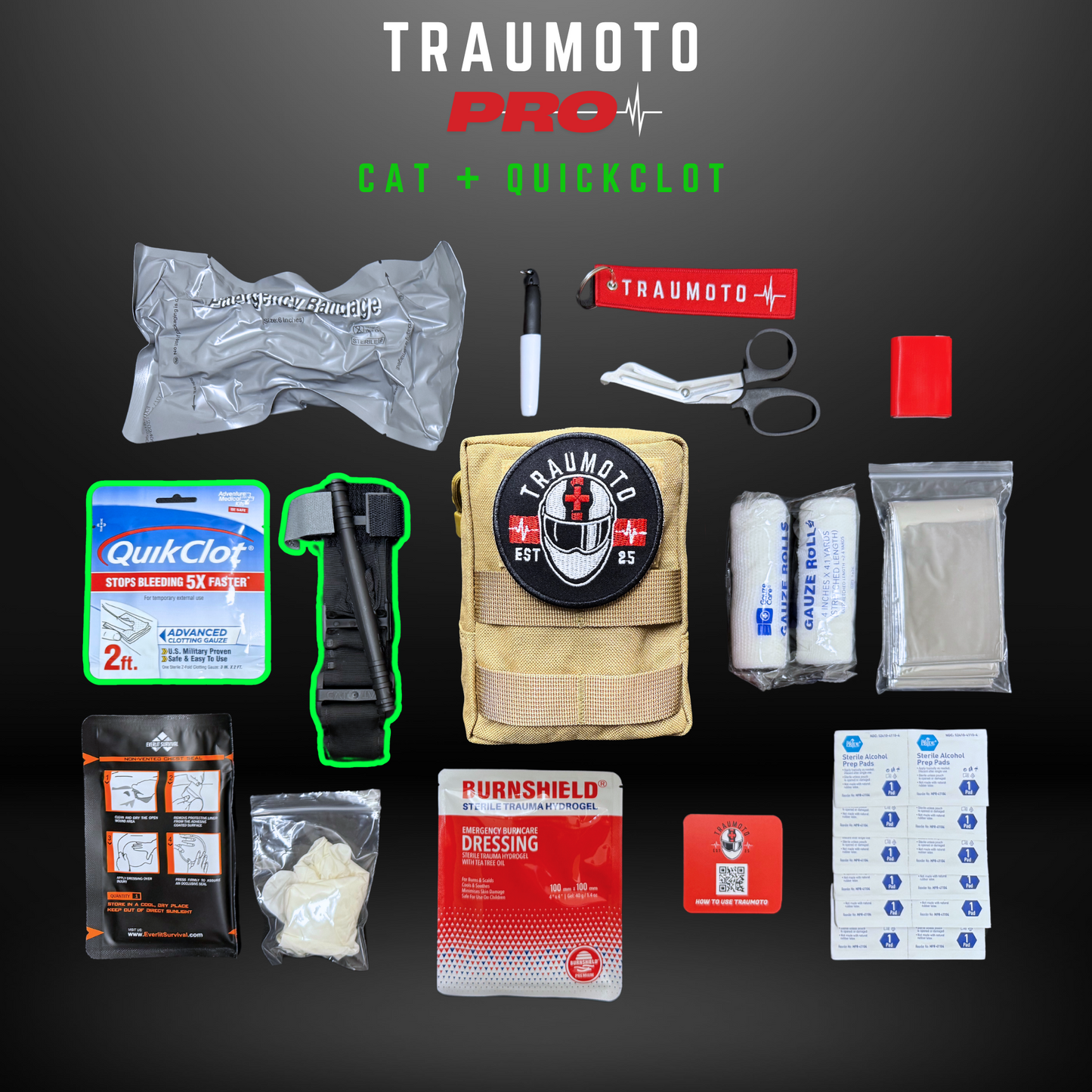 Traumoto PRO Trauma Kit