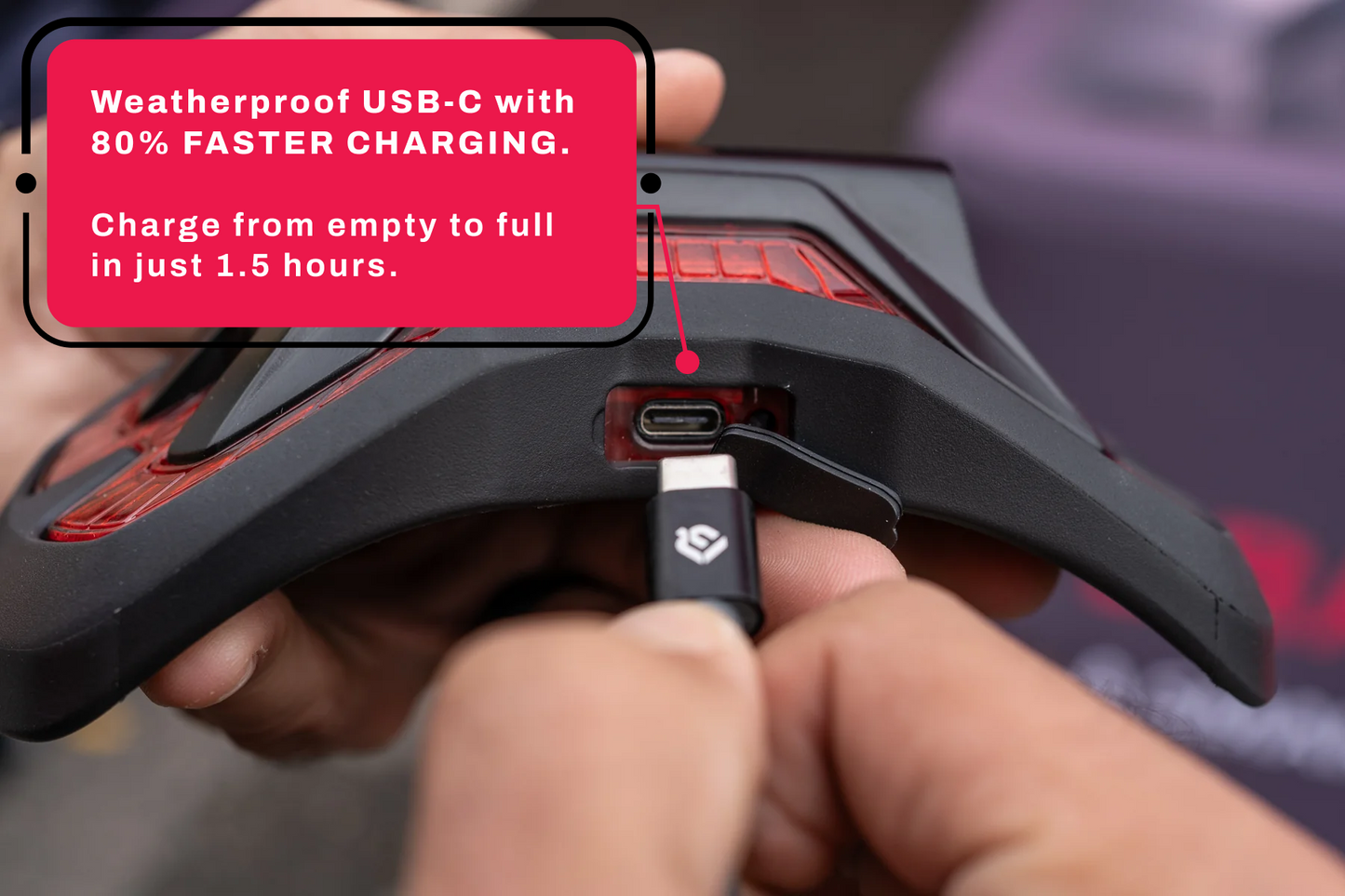 Black Brake Free USB-C