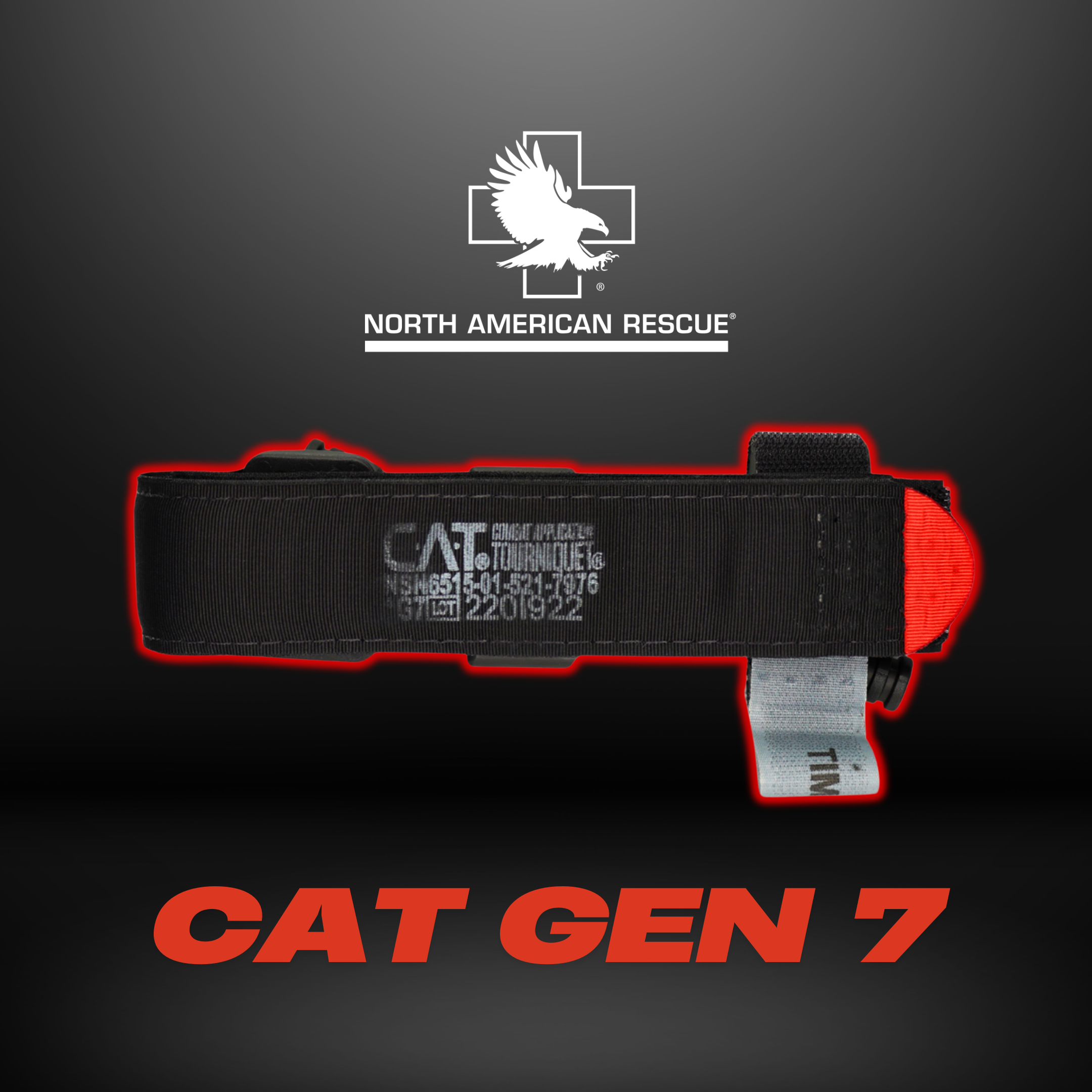 thumbnail image 2 of North American Rescue GEN 7 C-A-T Tourniquet Case - Belt Mount For Emergency Medical 2 of 5