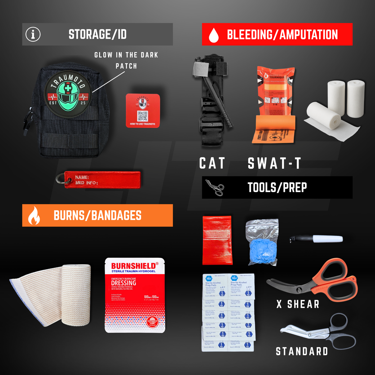 Traumoto LITE 2.0 Trauma Kit