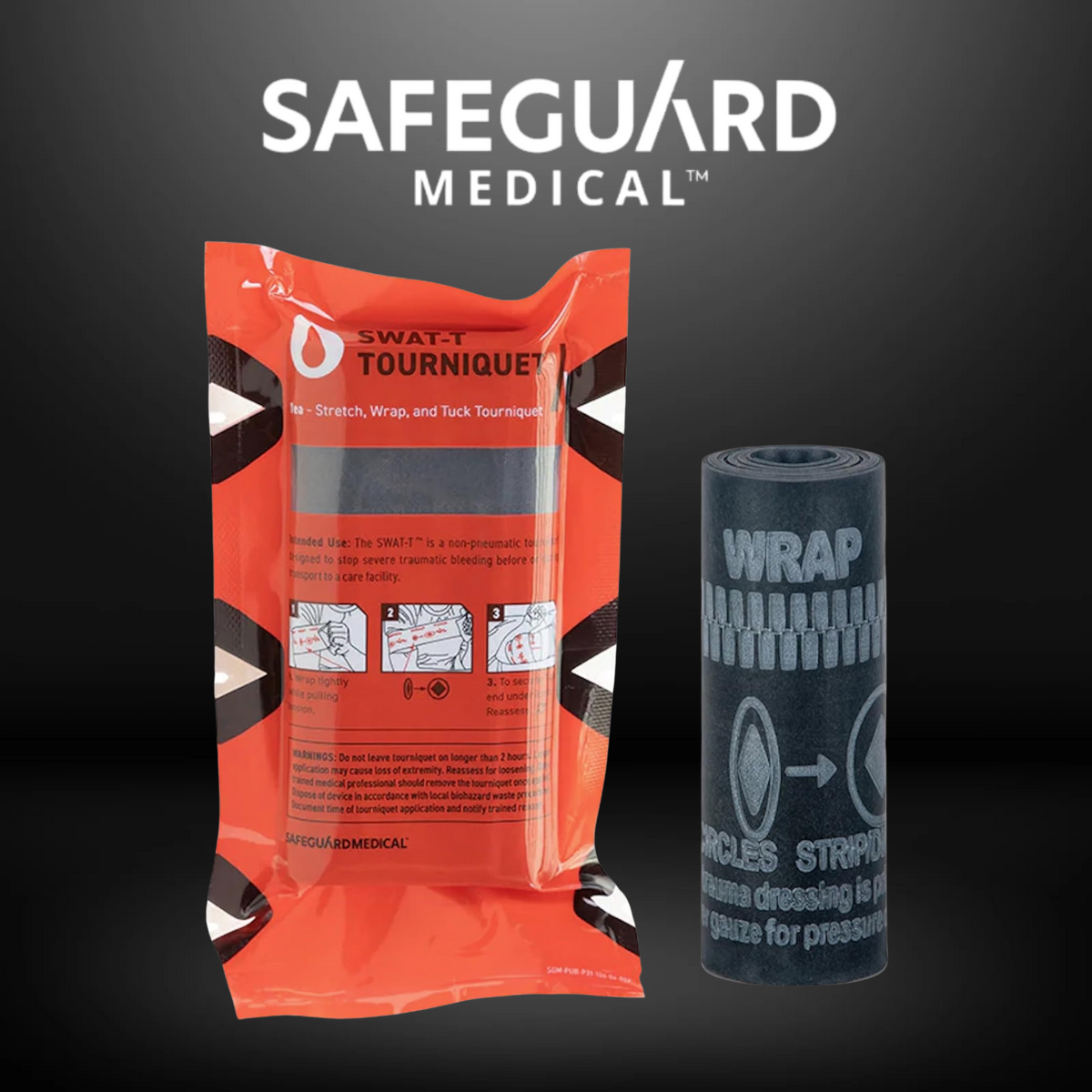 SWAT-T Tourniquet | Stretch, Wrap & Tuck for Kids, Pets & Adults