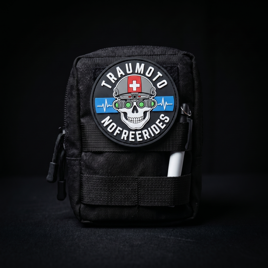 Traumoto X NoFreeRides Collaboration Patch 3x3"