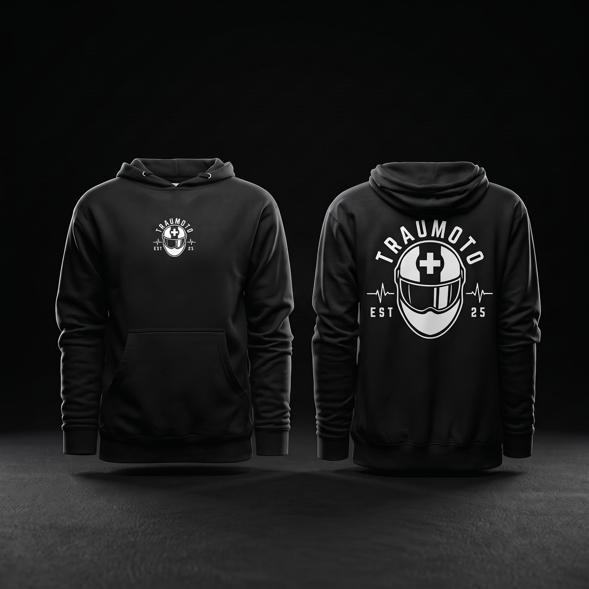 Traumoto Minimalist Logo Hoodie
