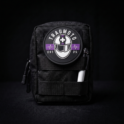 Traumoto PVC Rubber Patch 3x3" PURPLE